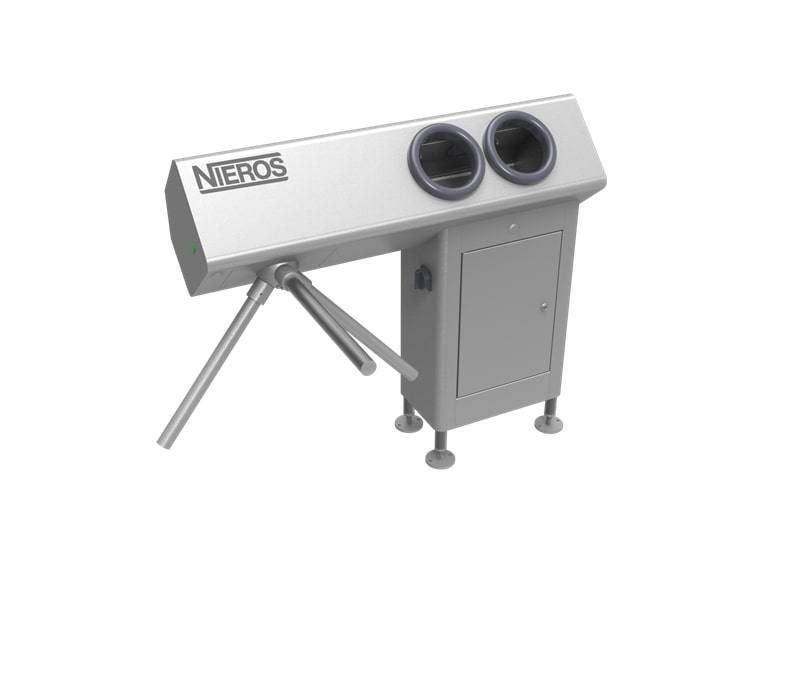 Hand Hygiene Station with Turnstile Gate HG